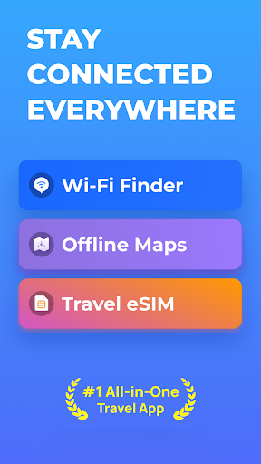 WiFi Map®: Internet, eSIM, VPN