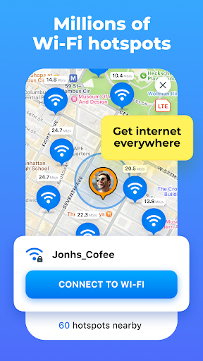 Free WiFi Passwords & Internet Hotspots. WiFi Map® PC