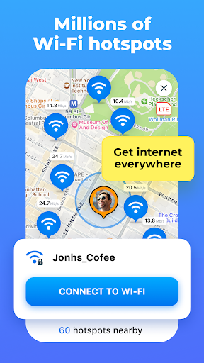 WiFi Map®: Internet, eSIM, VPN পিসি