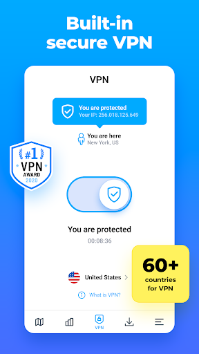 WiFi Map®: اینترنت، VPN PC