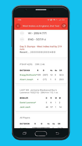 Live Cricket Score