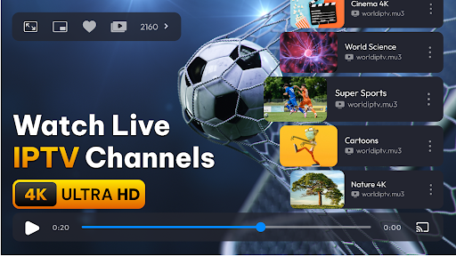 M3U IPTV Stream Player Lite PC