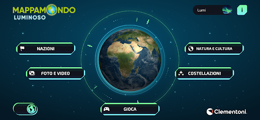 Mappamondo Luminoso PC