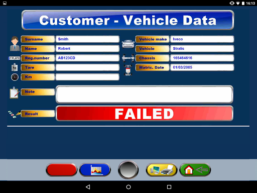 Test lane CONNECT PC