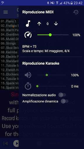MIDI Clef Karaoke Player PC