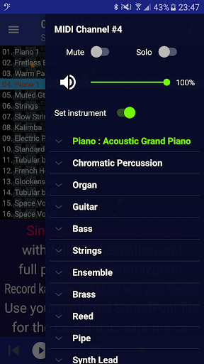 MIDI Clef Karaoke Player PC
