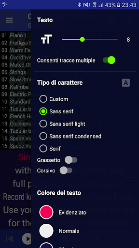 MIDI Clef Karaoke Player PC
