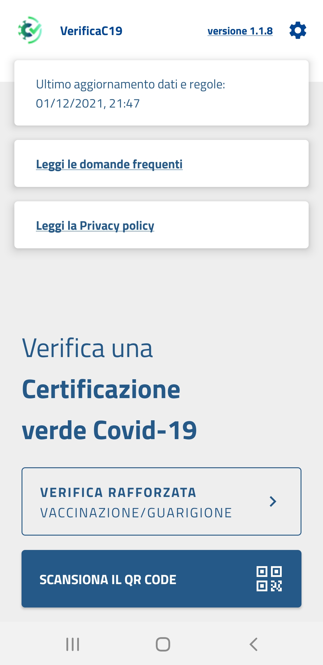 VerificaC19 PC