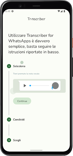 Transcriber per WhatsApp PC