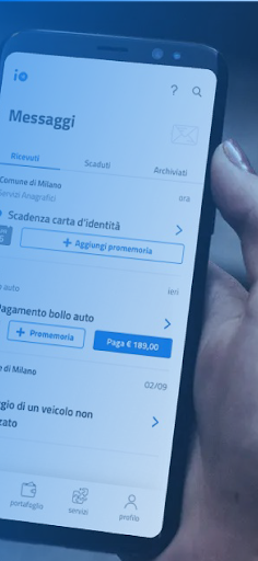 IO, l'app dei servizi pubblici PC