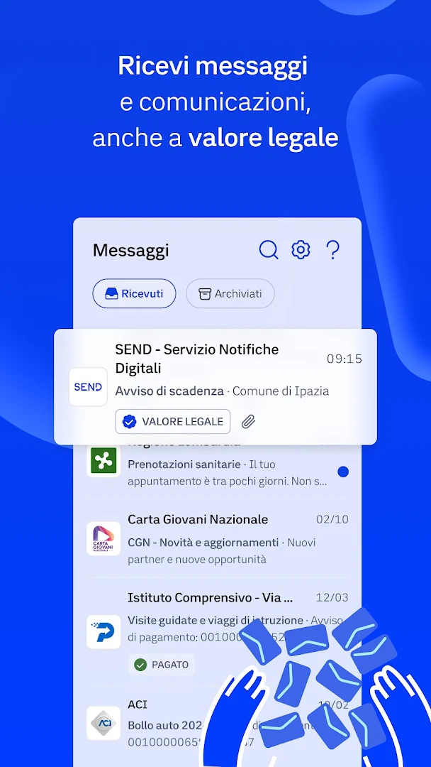 IO, l'app dei servizi pubblici PC