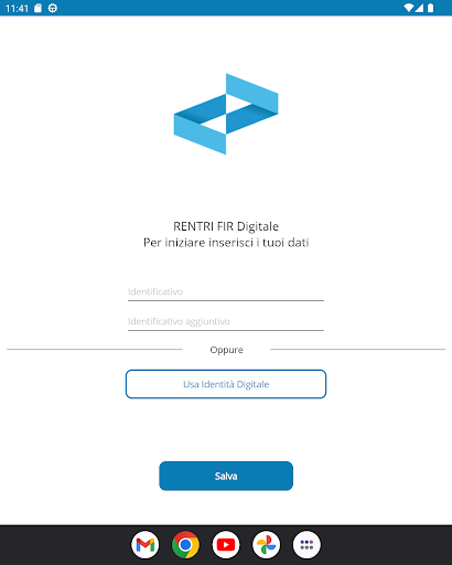 RENTRI FIR Digitale PC