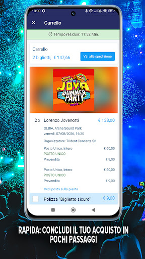 TicketOne: Biglietti eventi PC