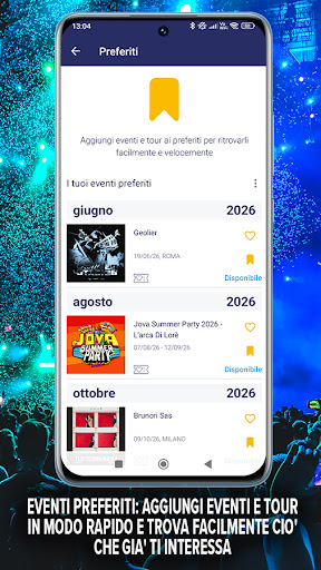 TicketOne: Biglietti eventi PC