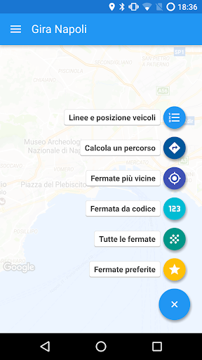 Gira Napoli Trasporto pubblico PC