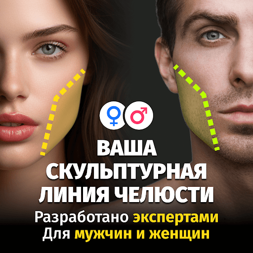 Упражнения для линии челюсти ПК