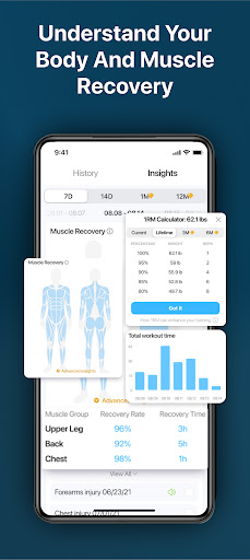 JEFIT Gym Workout Plan Tracker