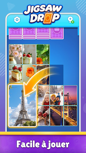 Jigsaw Drop : Puzzle Solitaire