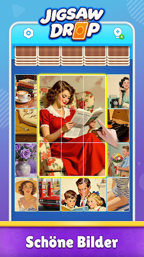 Jigsaw Drop: Solitaire Rätsel