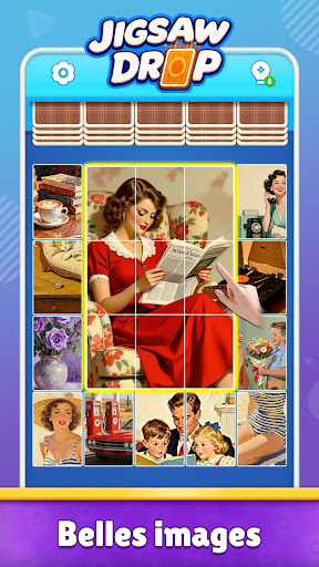 Jigsaw Drop : Puzzle Solitaire
