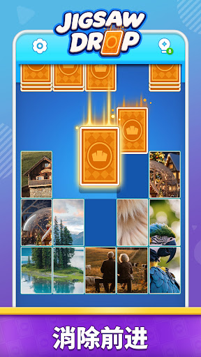 Jigsaw Drop: Solitaire Puzzle