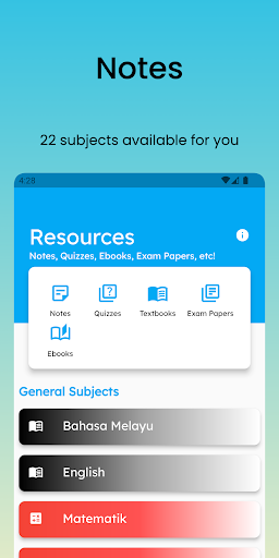 JomStudy: Form 1 - 5 Study App