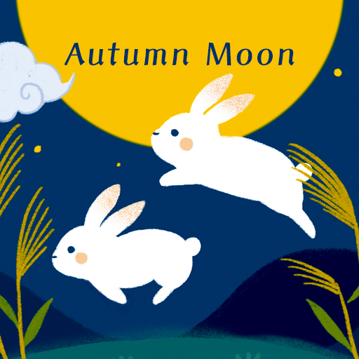 komputer Autumn Moon Theme