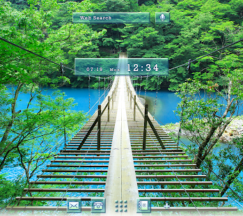 キレイな壁紙アイコン 夢の吊り橋 無料 PC版