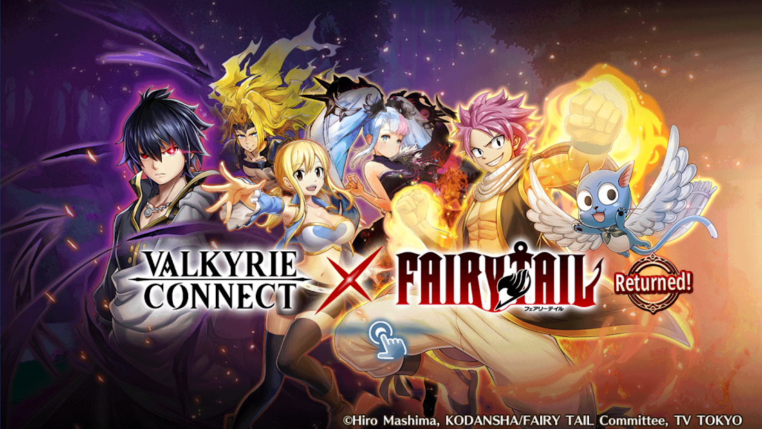 Collaboration Event with Popular Anime Series FAIRY TAIL Begins in Fantasy  RPG Valkyrie Connect!