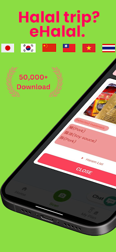 eHalal: Halal scanner & Map