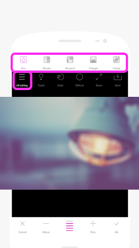 تشويش الصور Point Blur