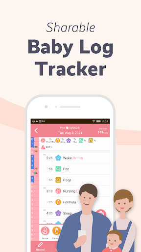 komputer PiyoLog: Newborn Baby Tracker