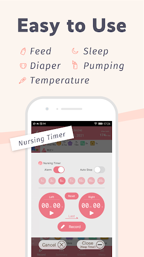 komputer PiyoLog: Newborn Baby Tracker