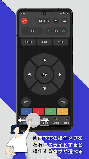 AQUOS TVリモコン