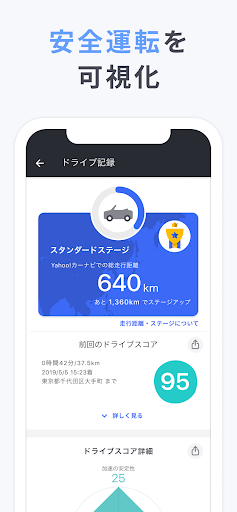 Yahoo!カーナビ -【無料ナビ】渋滞情報も地図も自動更新 PC版