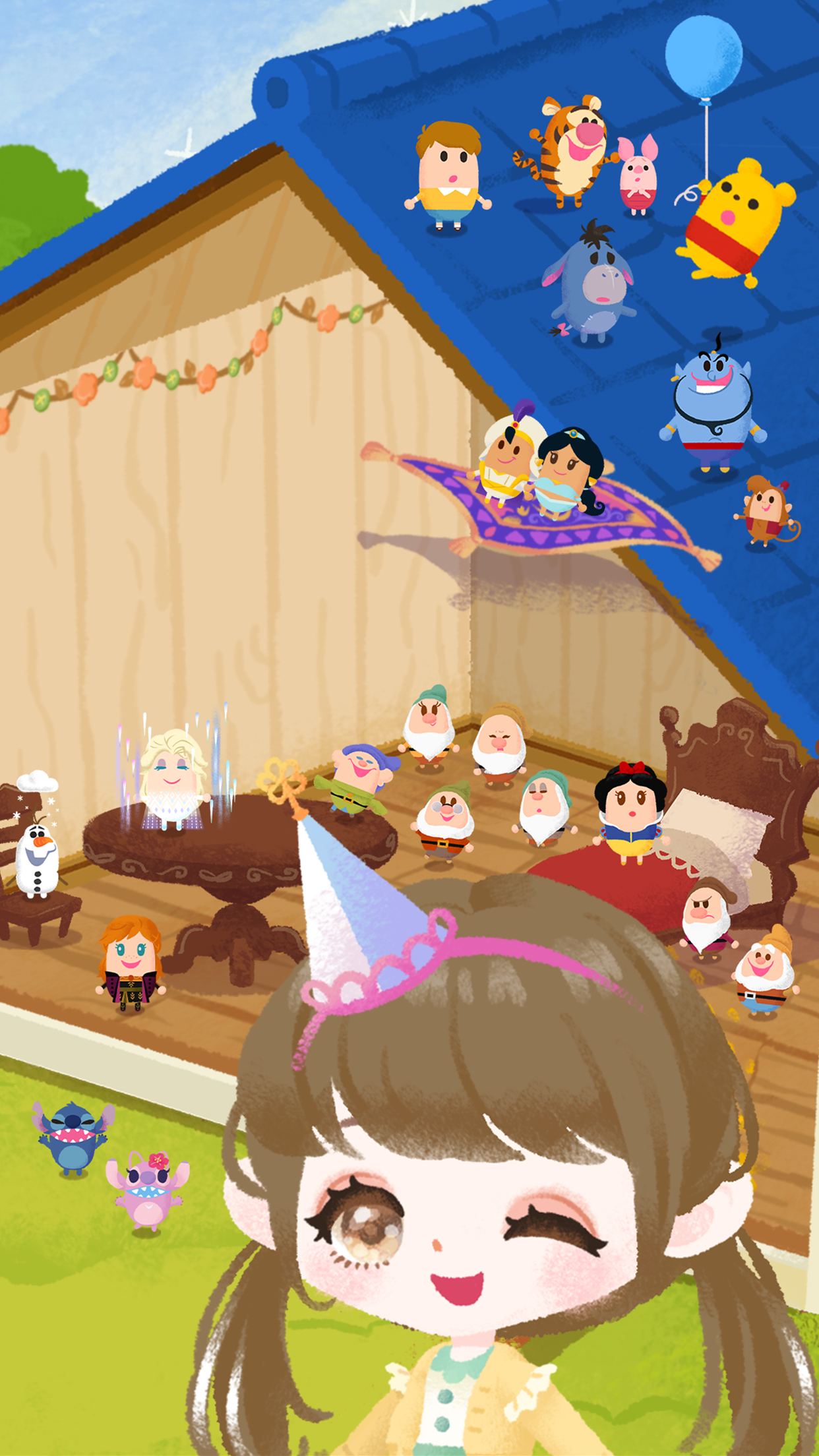 迪士尼 我的小娃娃：快來與小巧可愛的迪士尼角色小娃娃一同體會換裝的樂趣吧！電腦版