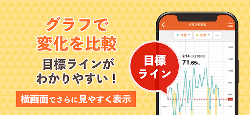 ヘルスプラネット 健康管理・ダイエット・体重管理アプリ PC版