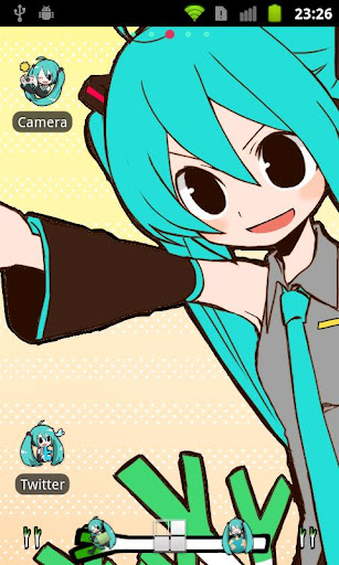 ADW Theme -Miku Hatsune- PC