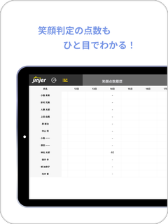 ジンジャー勤怠タブレット