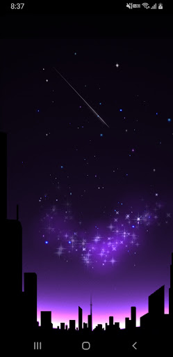 流れ星 ライブ壁紙 PC版