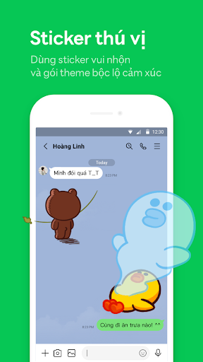 LINE: Gọi và nhắn tin PC