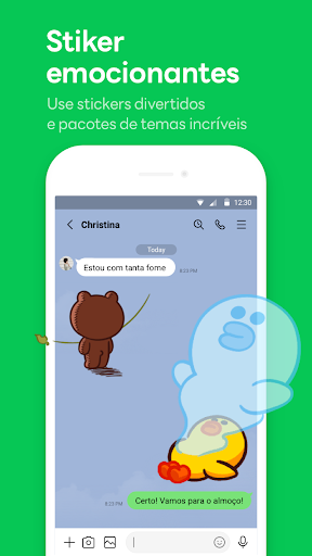 LINE:Chamadas&Mensagens Grátis para PC