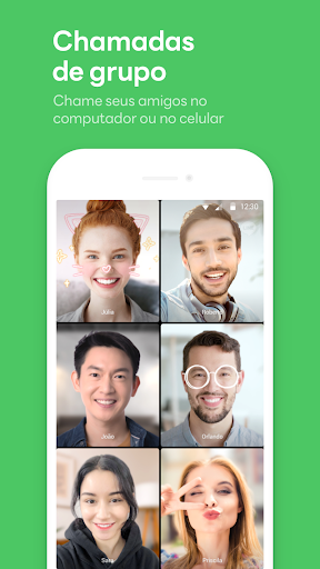 LINE:Chamadas&Mensagens Grátis para PC