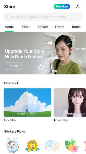 LINE Camera - แอพแต่งรูป