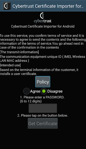 Certificate Importer PC
