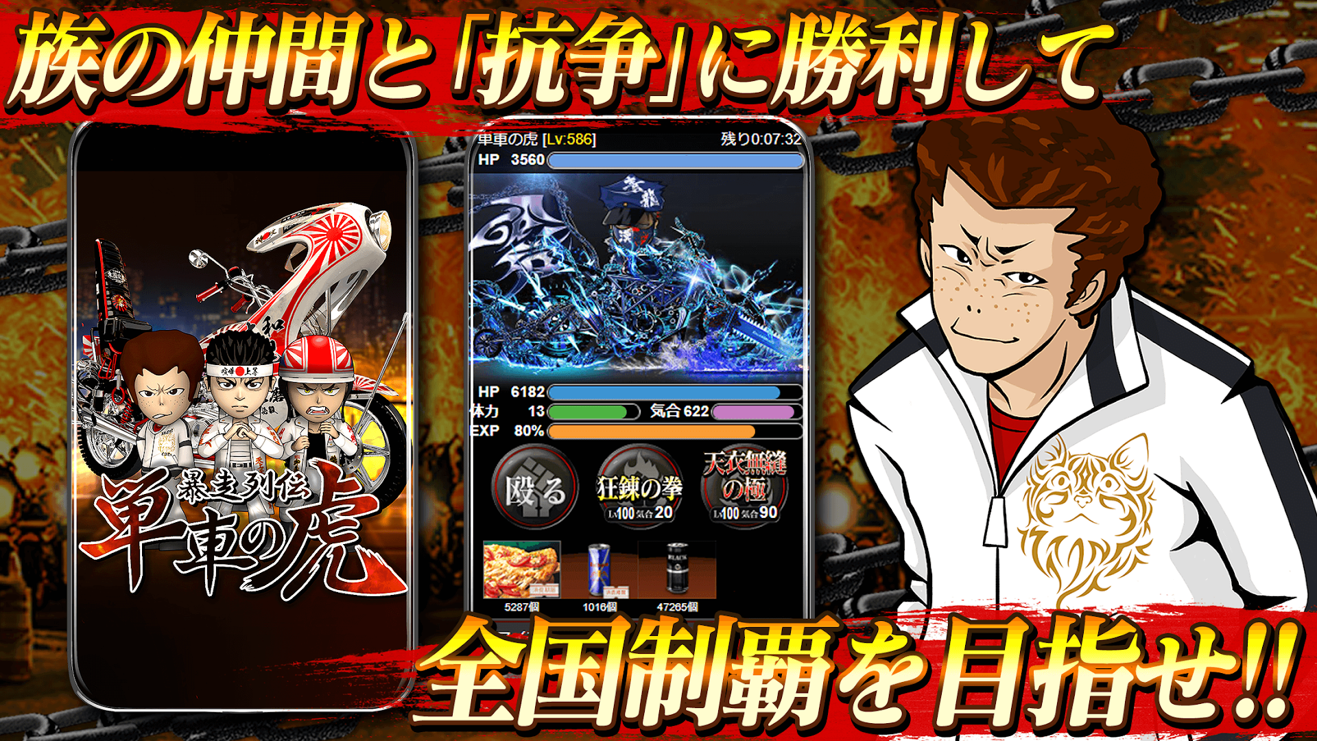 暴走列伝 単車の虎～ヤンキー＆不良のガチンコ喧嘩バトルゲーム～ PC版