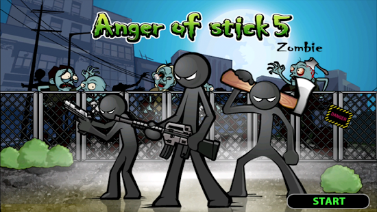 Baixe Anger of stick 5 : zombie no PC com MEmu