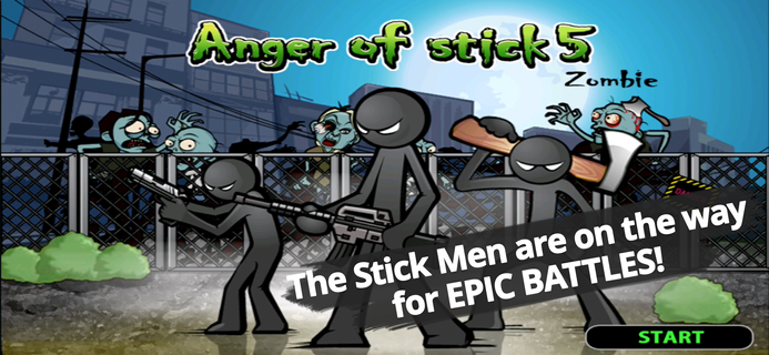 Anger of stick 5 : zombie