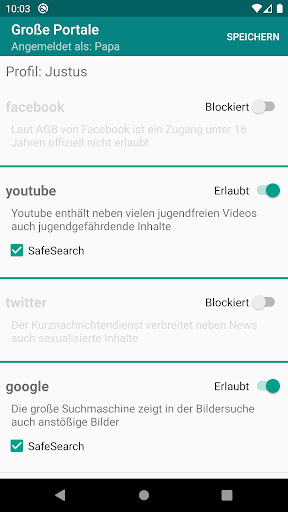 JusProg Jugendschutzprogramm PC