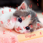 Cute Little Kitty keyboard PC